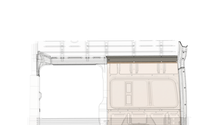Sprinter Wall To Ceiling Furring Kit