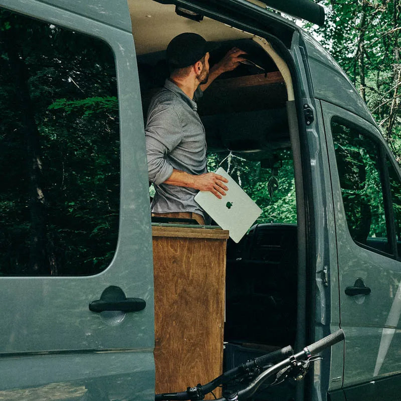 Sprinter Van Headliner Shelf - DIY Kit | vancillary