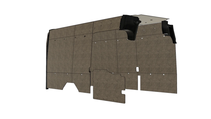 Ford Transit 148 EXT Felt Wall Kit For Go Code Trim