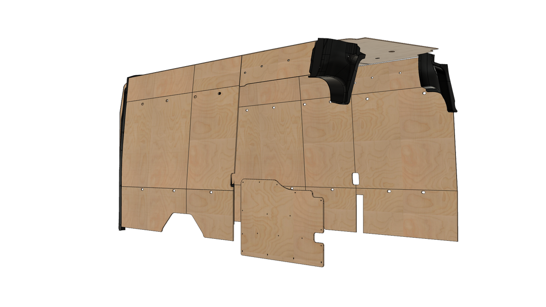 Transit 148 EXT Wood Wall Kit For Go Code Trim