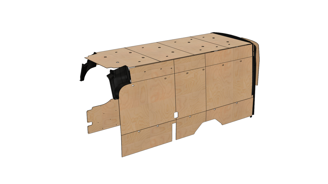 Transit 148 EXT Wood Wall Kit For Go Code Trim