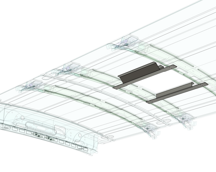 Ford Transit Air Conditioner Aluminum Furring Kit