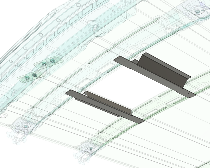 Ford Transit Air Conditioner Aluminum Furring Kit