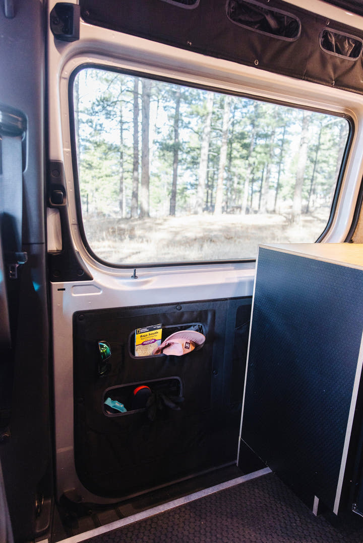 Mercedes Sprinter Lower Sliding Door Storage Panel - AVC RIG