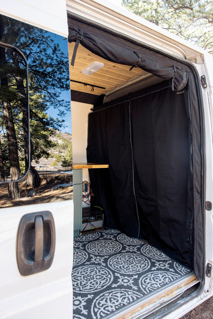 Ram Promaster Insulated Privacy Curtain - AVC RIG