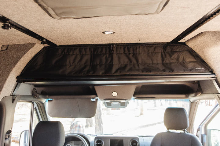 Mercedes Sprinter Headliner Shelf Cover - AVC RIG