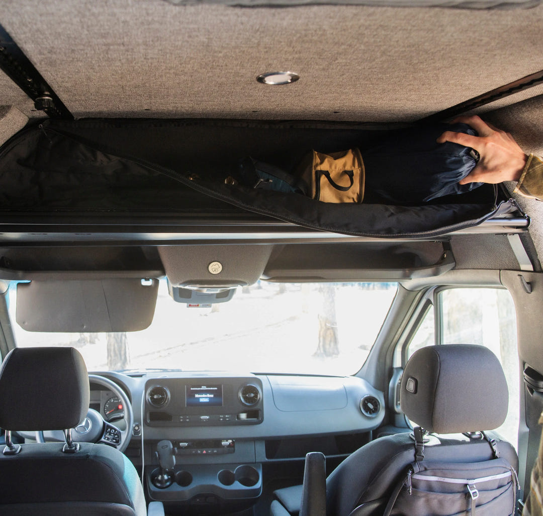 Mercedes Sprinter Headliner Shelf Cover - AVC RIG