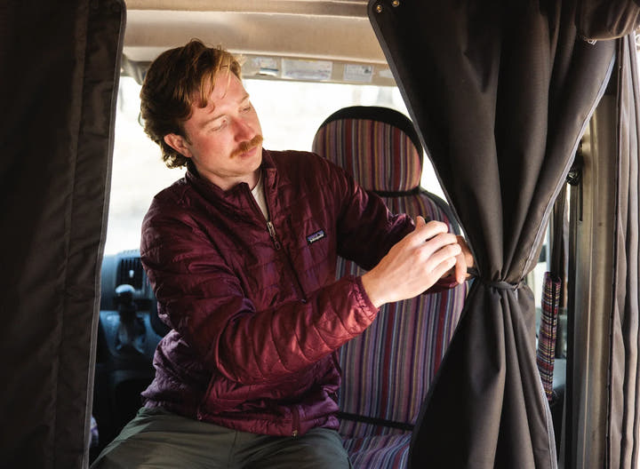Ram Promaster Insulated Privacy Curtain - AVC RIG