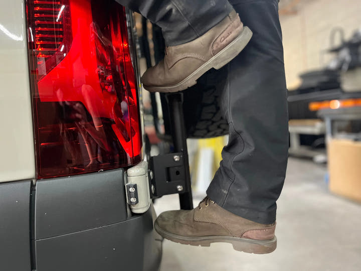 Avatar Van Rear Ladder Tire Carrier - AVC RIG