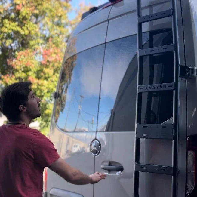 Sprinter Van Rear Ladder - AVC RIG