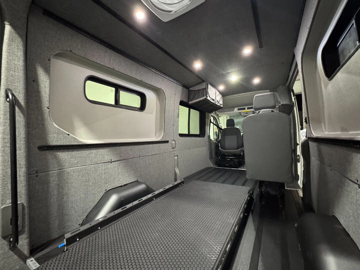 Ford Transit Innie Sleeper: Driver-Side - AVC RIG