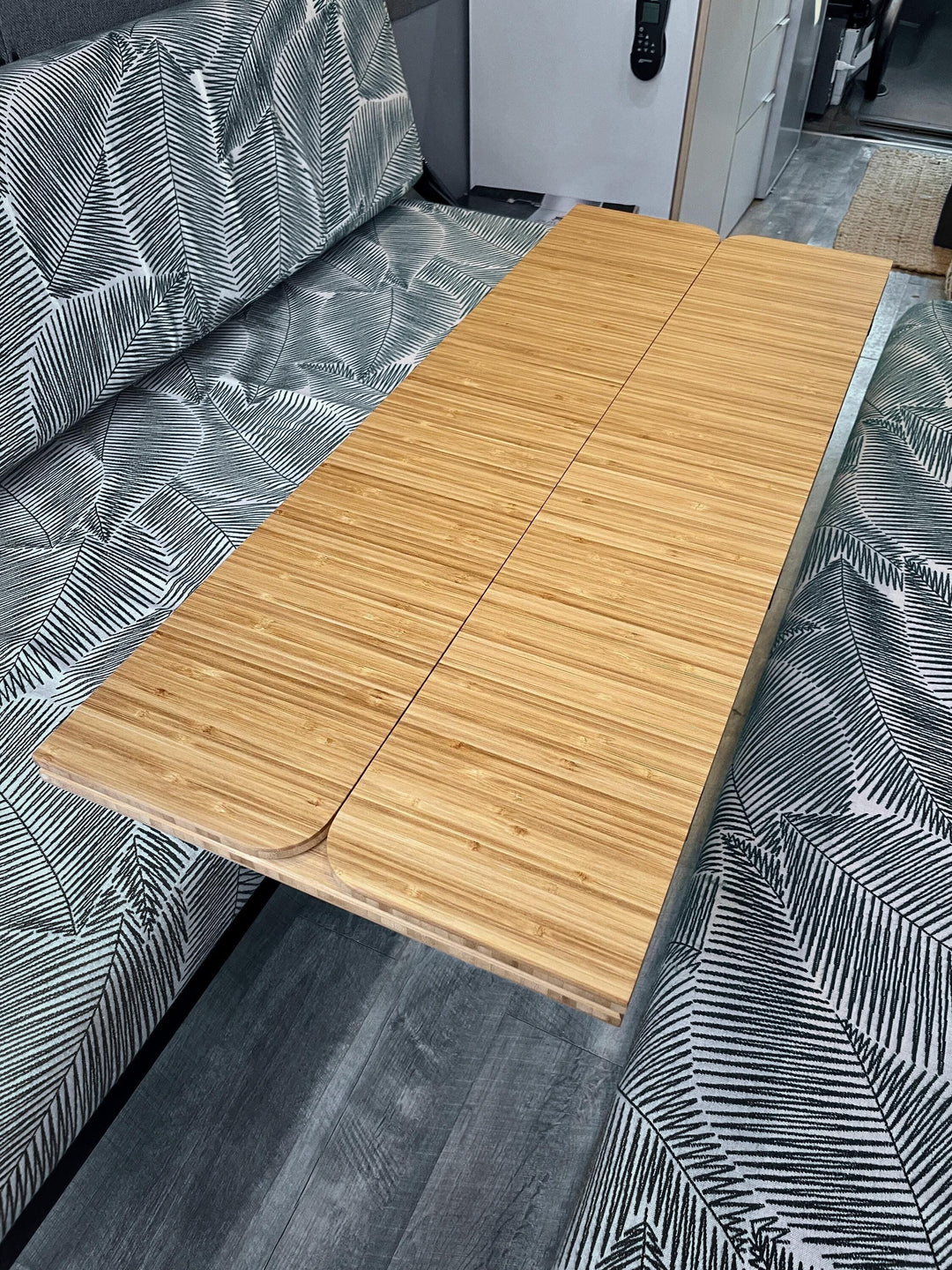 The Horizon Dining Bamboo Table 1/2" Thick For Camper Vans and RVs - AVC RIG