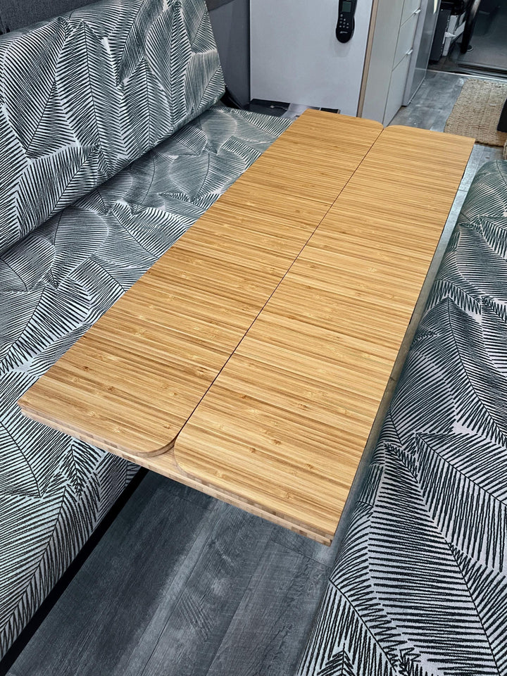 The Horizon Dining Bamboo Table 1/2" Thick For Camper Vans and RVs - AVC RIG