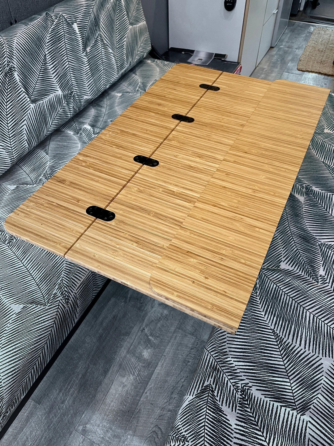 The Horizon Dining Bamboo Table 1/2" Thick For Camper Vans and RVs - AVC RIG