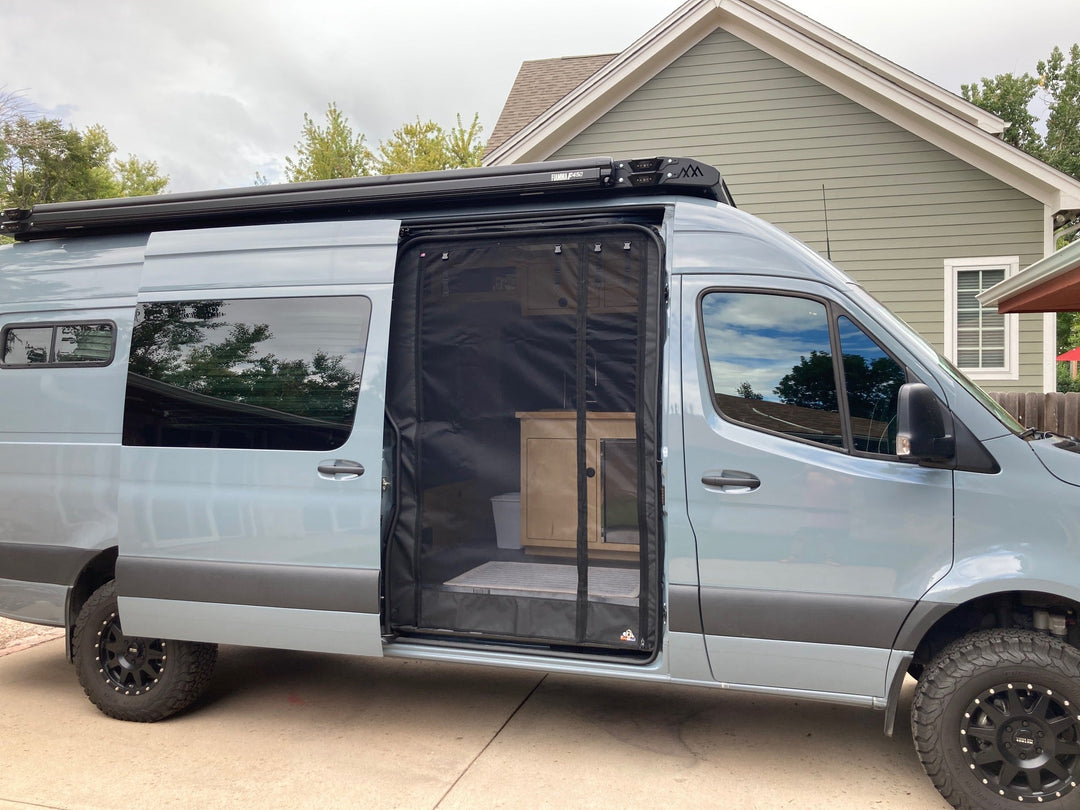 07-2024 Mercedes Sprinter Side Sliding Door Insect Screen