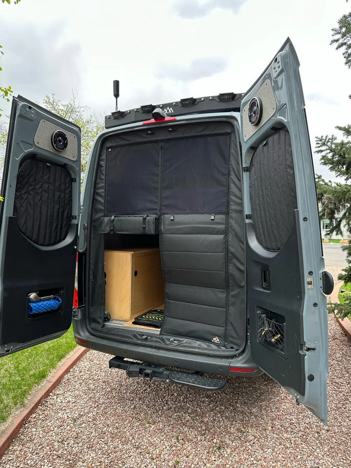 Mercedes Sprinter Rear Garage Insect Bug Screen - AVC RIG