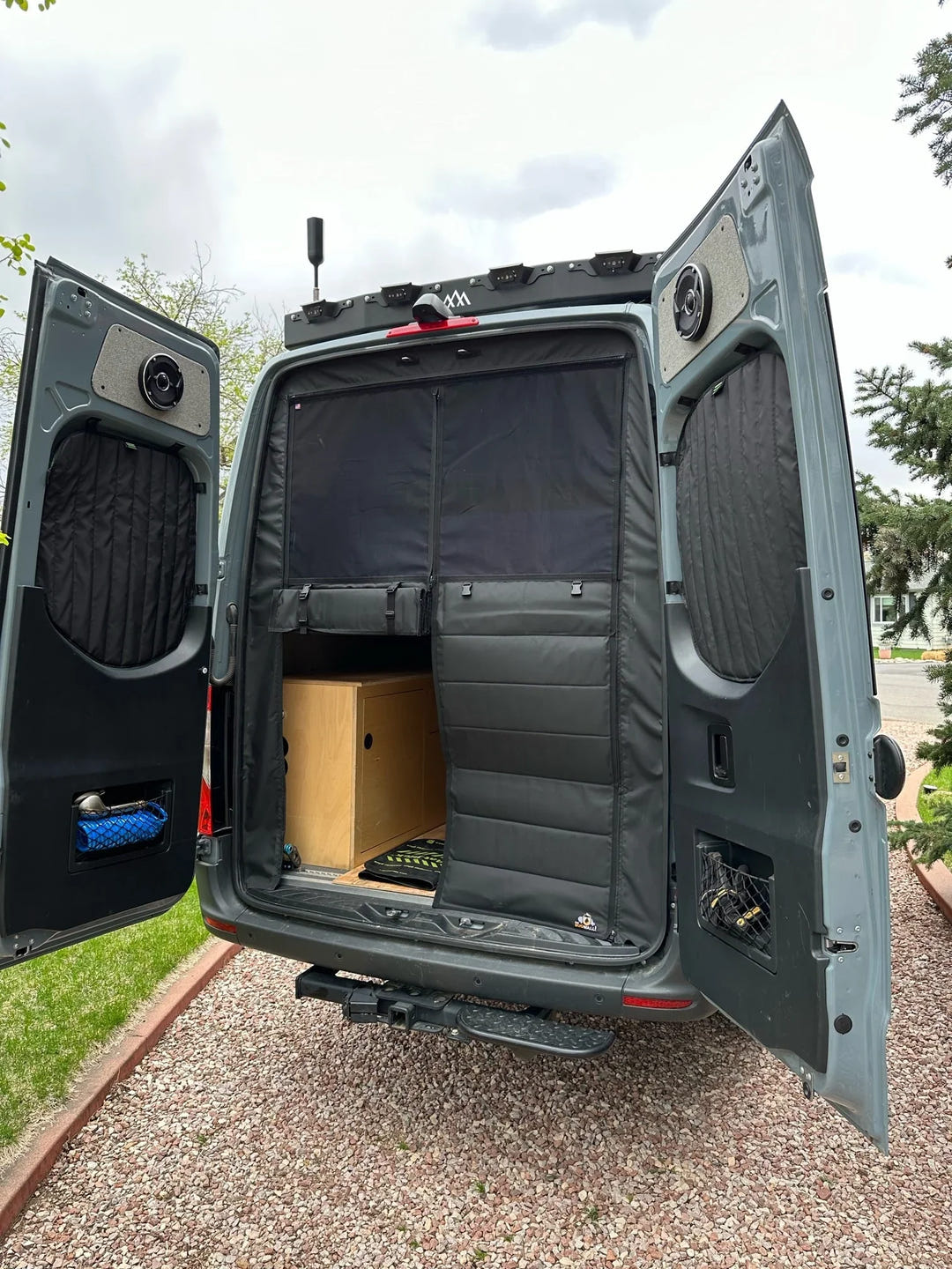 Mercedes Sprinter Rear Garage Insect Bug Screen - AVC RIG