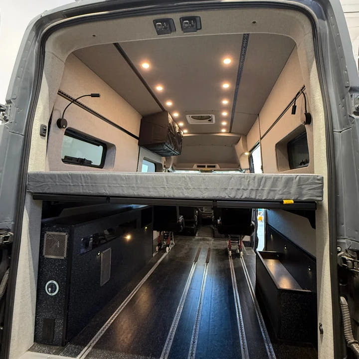 Ford Transit High Roof Rear Trim Kit - AVC RIG