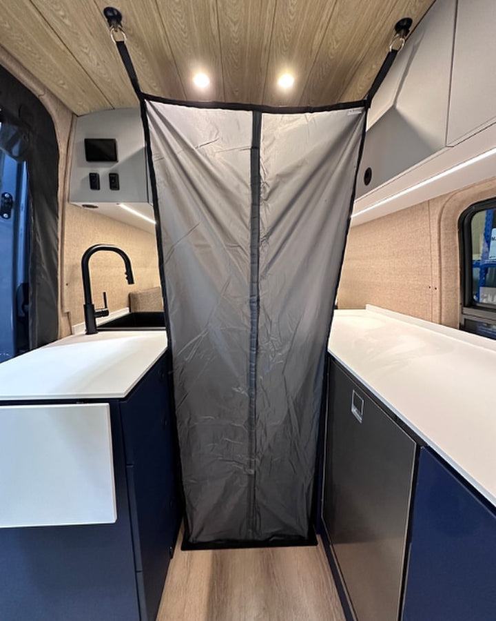 Tetravan In-Floor Shower Pan STAINLESS STEEL