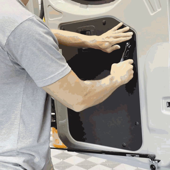 Mercedes Sprinter Lower Rear Door Storage Panels (Pair) - AVC RIG