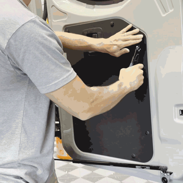 Mercedes Sprinter Lower Rear Door Storage Panels (Pair) - AVC RIG