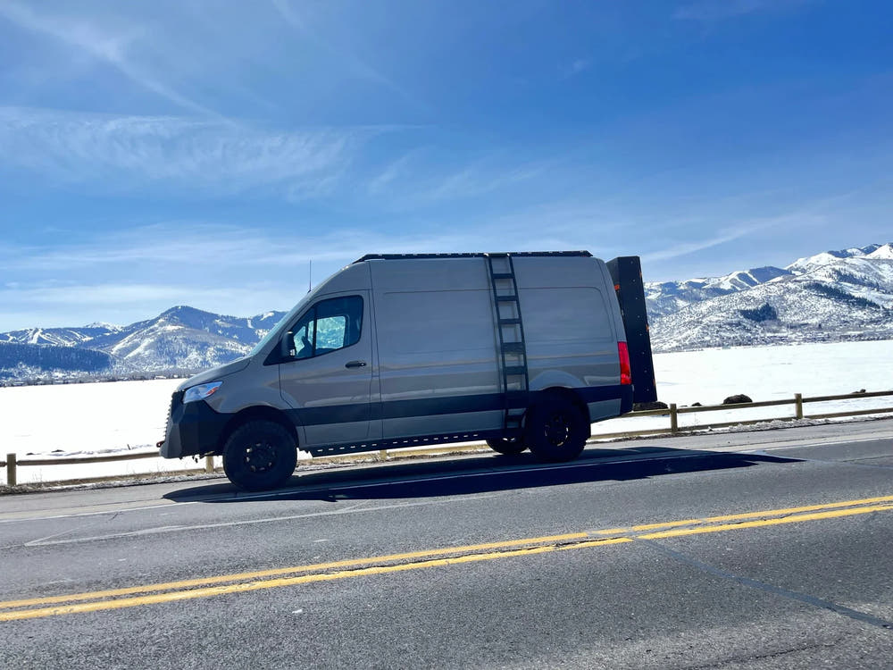 The Ultra Rack – A Low Profile Roof Rack for Sprinter Vans - AVC RIG