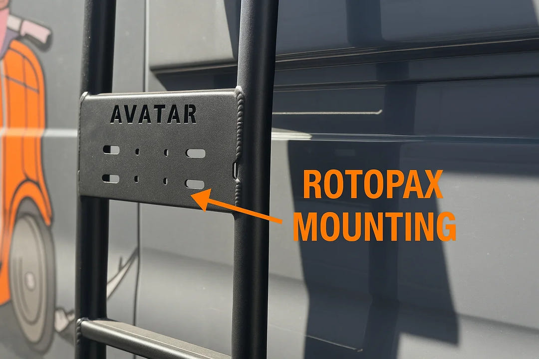 Mercedes Sprinter Van Side Ladder - AVC RIG