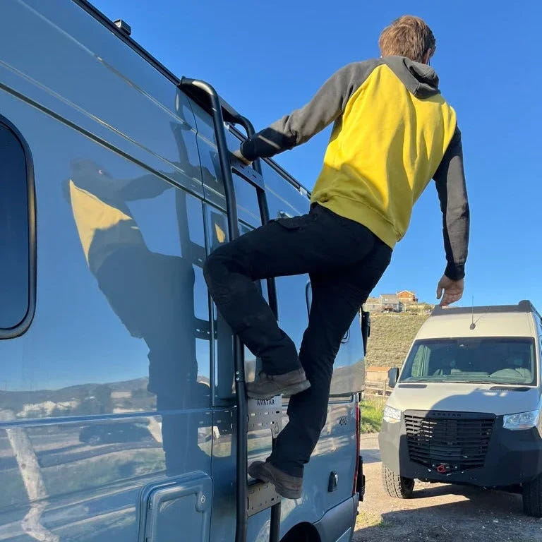 Mercedes Sprinter Van Side Ladder - AVC RIG