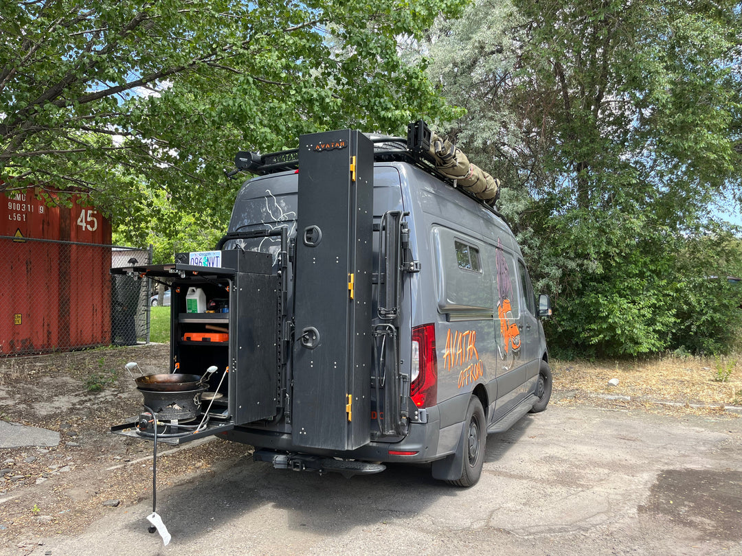 Massif – Van Rear Door Storage Mounting System