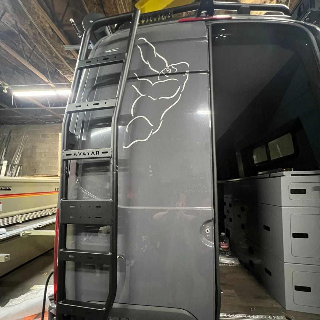 Sprinter Van Rear Ladder - AVC RIG