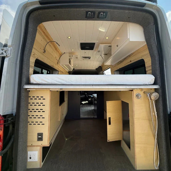 Ford Transit High Roof Rear Trim Kit - AVC RIG