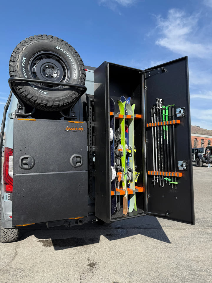 Spare Tire Carrier for Massif - AVC RIG