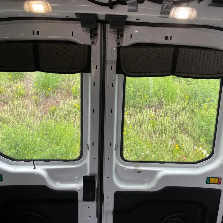 VanEssential FORD Transit Rear Door Window Covers (Pair) – https://www ...