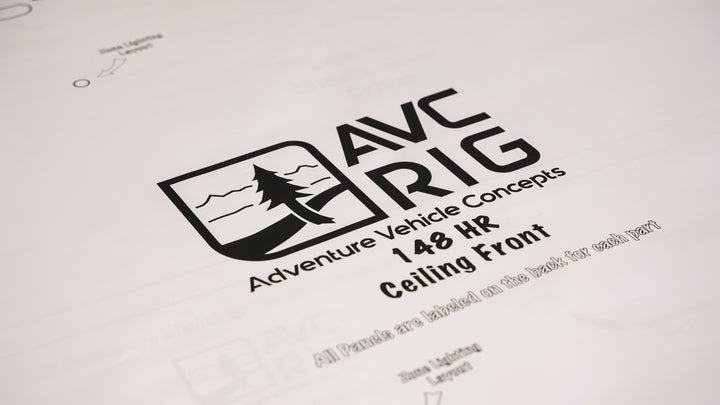 AVC Rig Transit Paper Pattern Wall Kits