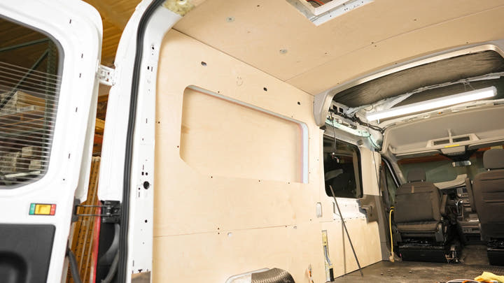 Ford Transit 148 Crew Wall Kit - AVC RIG