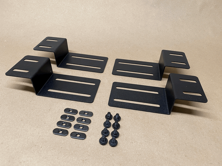Flush Mount Solar Panel Bracket 4 Pack - AVC RIG